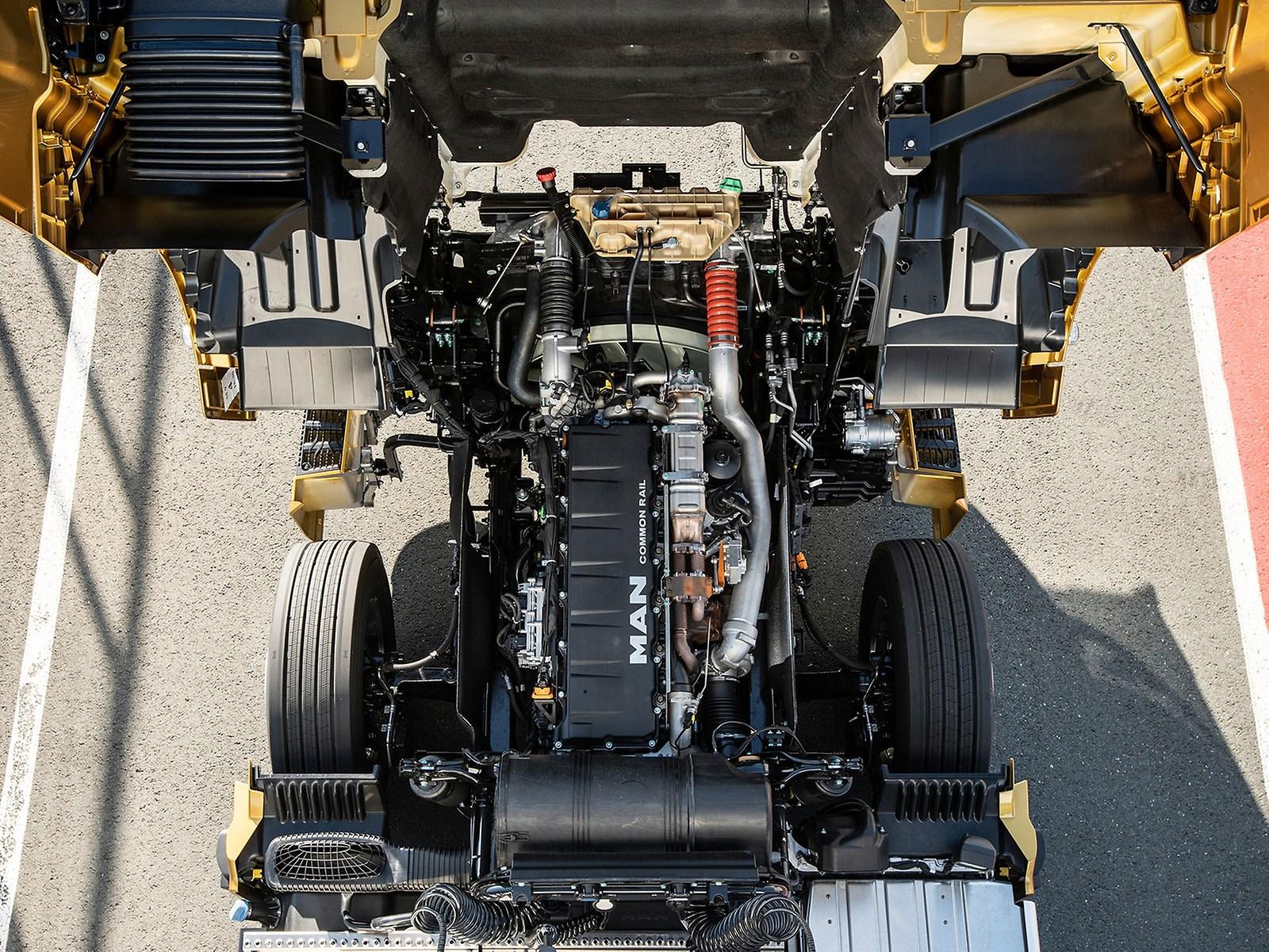 The MAN TGX driveline