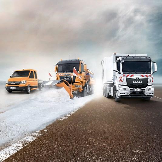 The new MAN Truck generation offers trucks with strong pulling power and body-friendly design for the diverse requirements of agriculture and forestry.