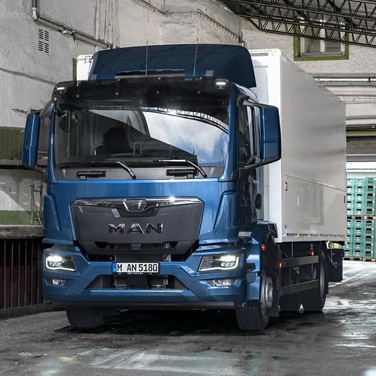 The new MAN Truck generation offers trucks with strong pulling power and body-friendly design for the diverse requirements of agriculture and forestry.