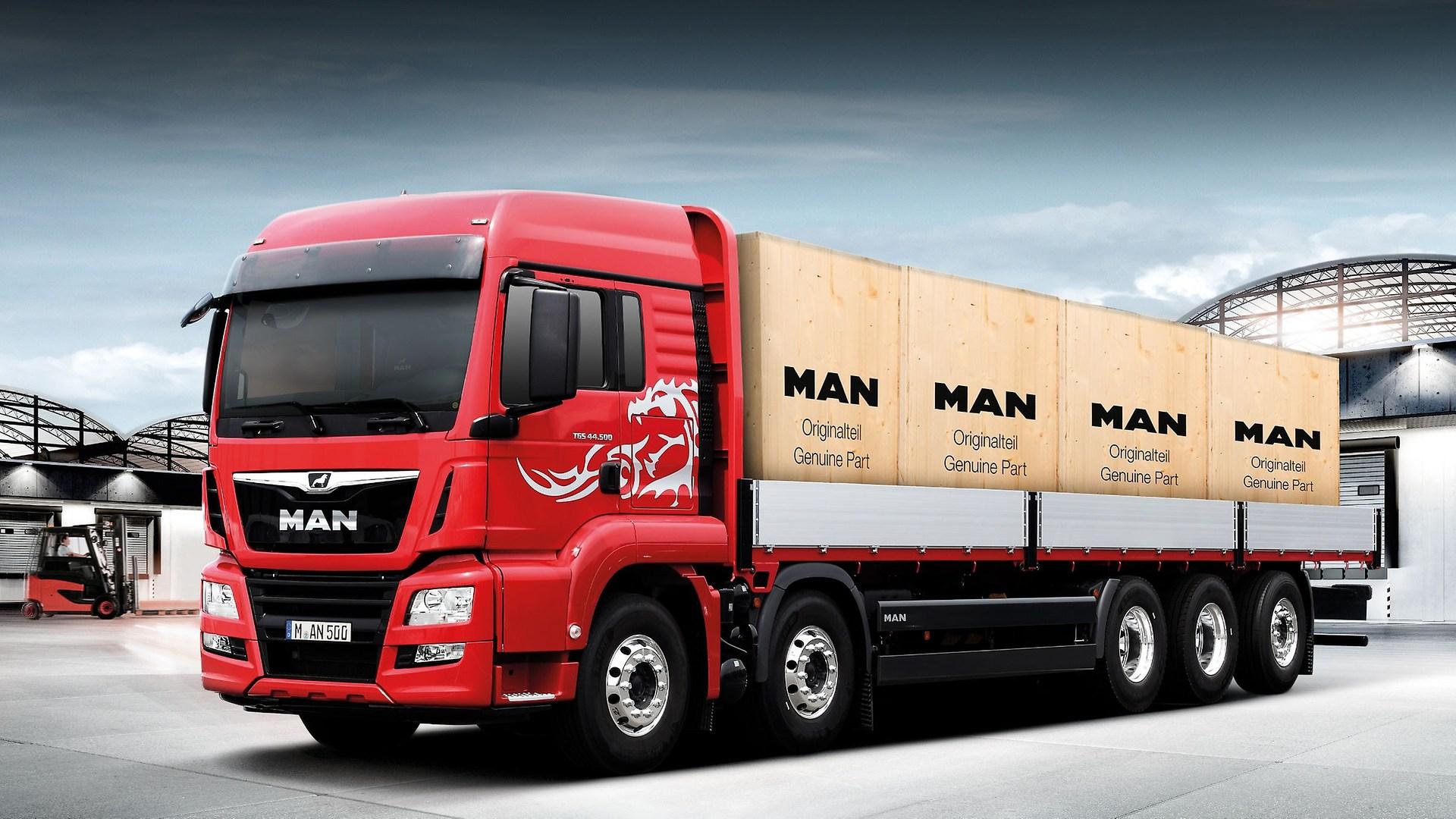 MAN special vehicles for agricultural and forestry applications.