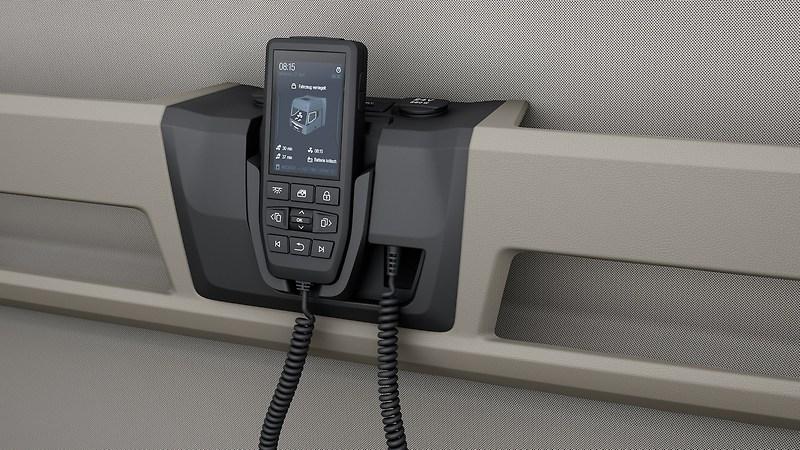 Language recognition via driver card